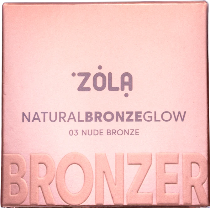 Bronzantai ZOLA „Natural Bronze Glow“ - 02 Tan Bronze