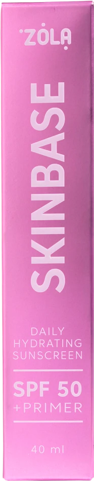 Drėkinamasis apsauginis kremas nuo saulės - SPF 50 SKINBASE, 40 ml
