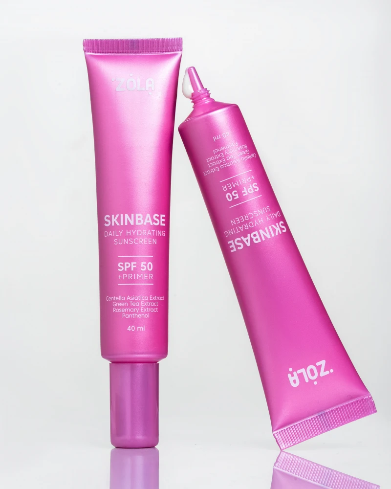 Drėkinamasis apsauginis kremas nuo saulės - SPF 50 SKINBASE, 40 ml