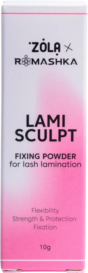 Fiksuojanti pudra blakstienų laminavimui - LamiSculpt - Balta