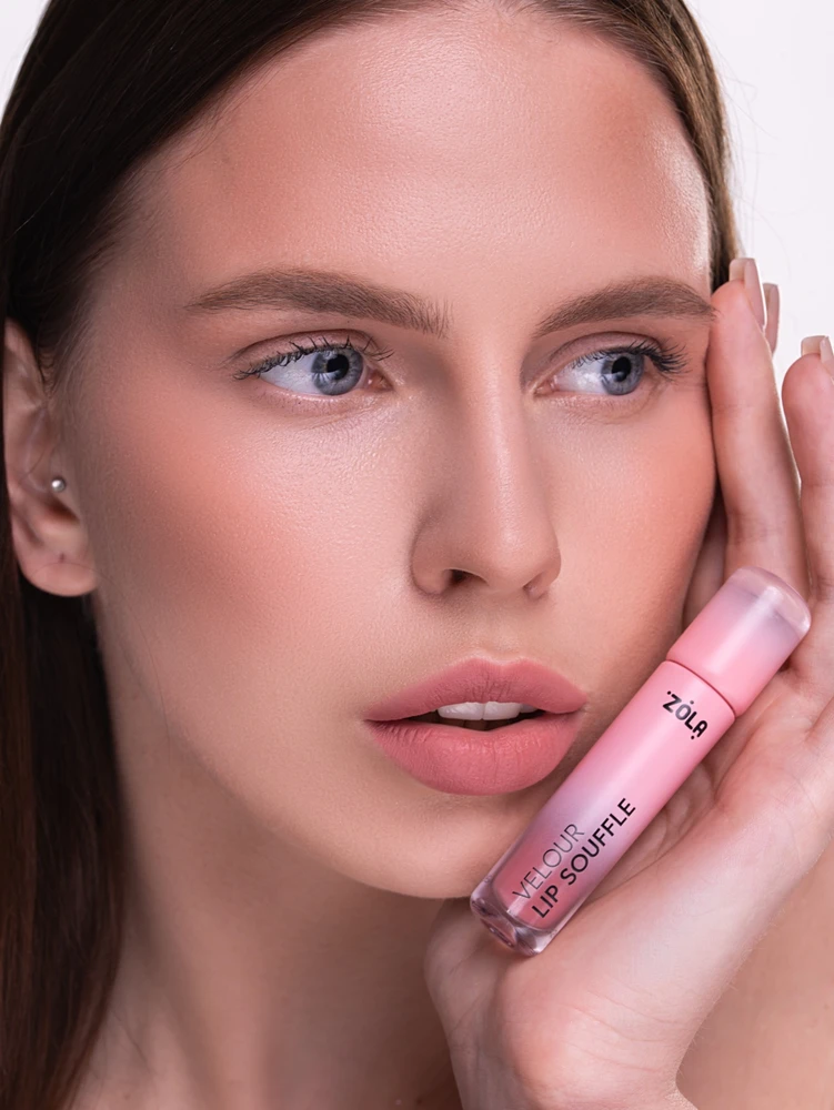 Lūpų matiniai dažai „Velour Lip Souffle“ - 01 Rose Dream