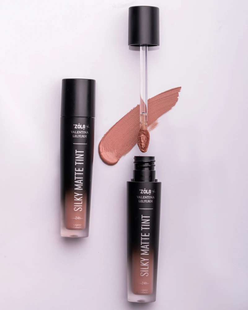 Silky Matte Tint - Skysti akių šešėliai - 08 Rožinis OPAL