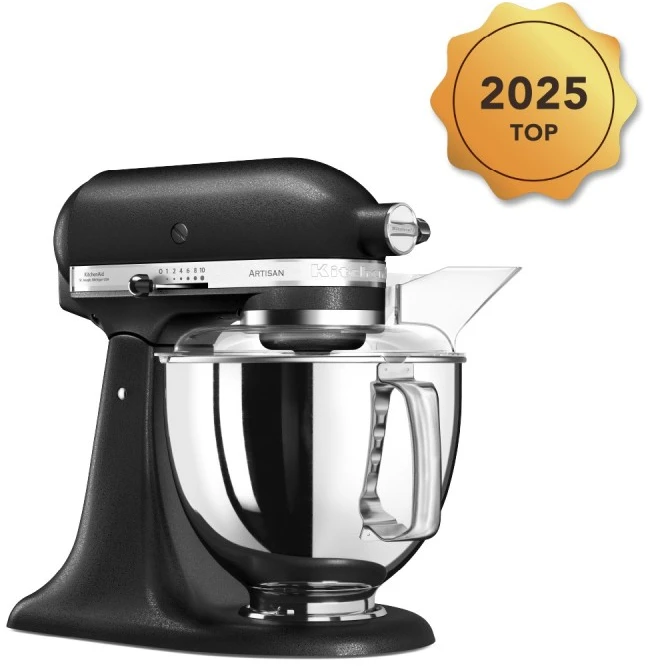 Virtuvinis kombainas KITCHENAID 5KSM175PSEBK Artisan Elegance, cast iron juodas