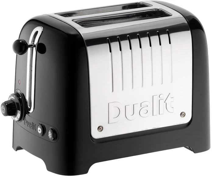 Dualit Lite 2 angų skrudintuvas, Juodas