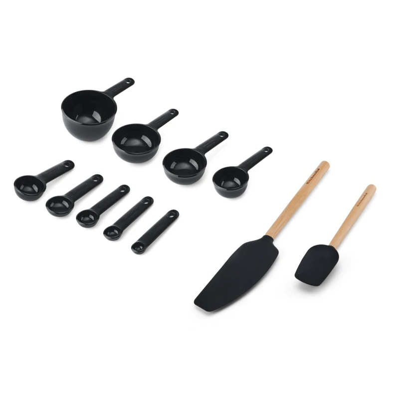 KitchenAid 11 dalių kepimo rinkinys, Onyx Juodas