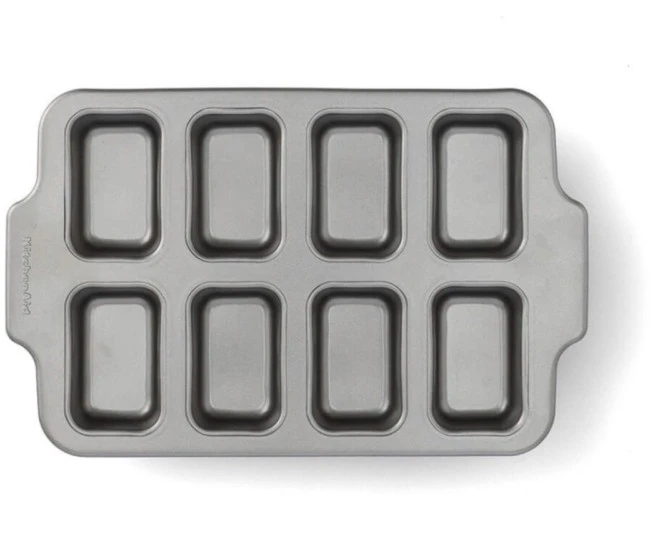 KitchenAid Mini stačiakampės kepimo formos, 8 vnt.