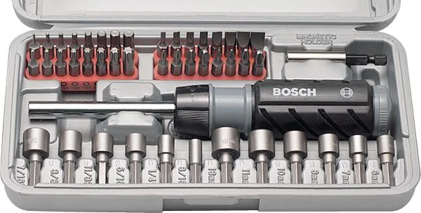 Bosch titano atsukimo rinkinys 46 vnt.
