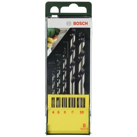 Grąžtas Bosch 5 betono grąžtų komplektas 4/5/6/7/8mm