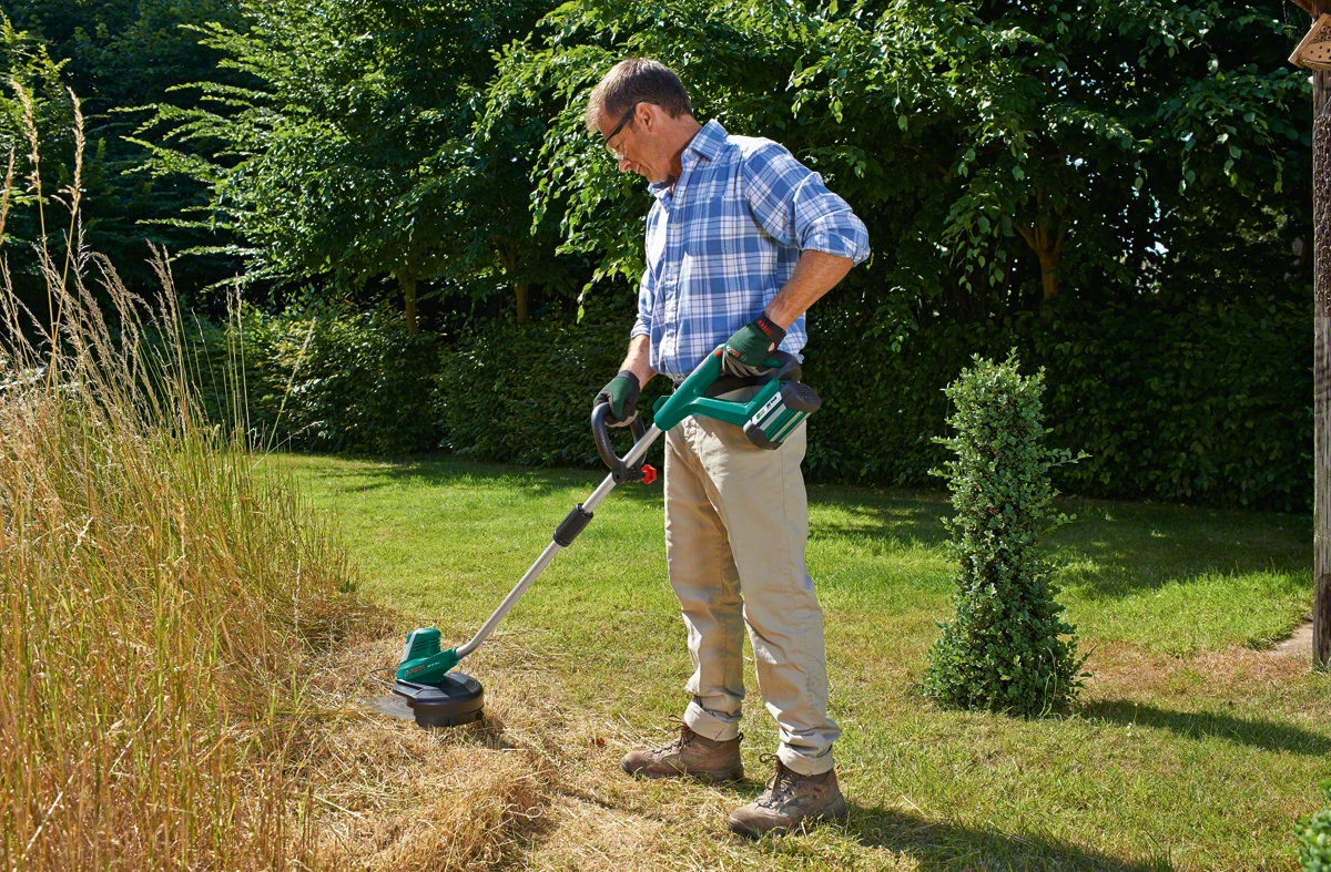 Bosch žoliapjovė AdvancedGrassCut 36 pilnas komplektas 1x2.0Ah