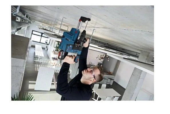 Bosch perforatorius gręžiant lubas