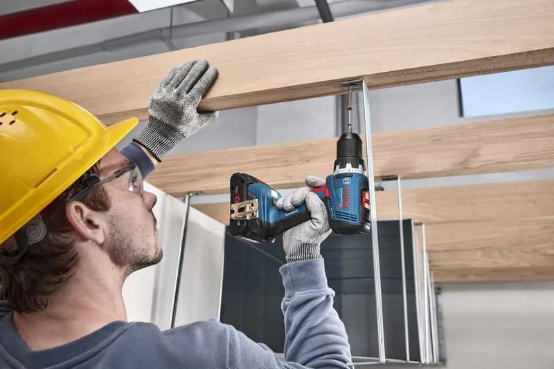 Akumuliatorinis gręžtuvas-suktuvas Bosch GSR 18V-65, be akumuliatoriaus ir kroviklio