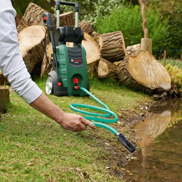 Bosch savaiminio prisipildymo žarna tvenkinyje