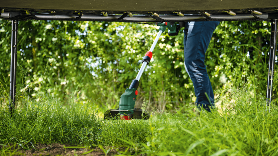 Bosch žoliapjovė UniversalGrassCut 18V-26-500 be akumuliatoriaus ir kroviklio aprašymas - Prekės nuotrauka