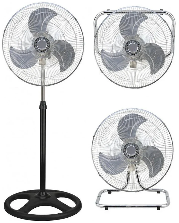 3 viename pastatomas ventiliatorius, 40 cm skersmens, 50 W galios, 70465, ELITE