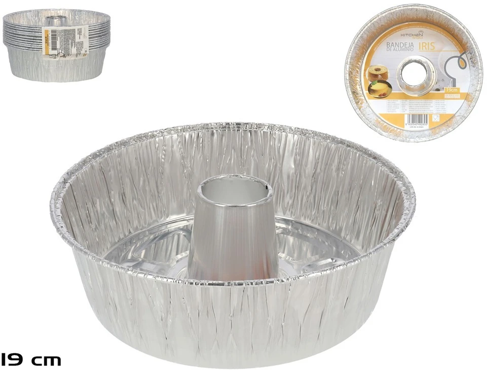 Aliumininė kepimo forma, 6 x 19,5 x 19,5 cm, KITCHEN&GO