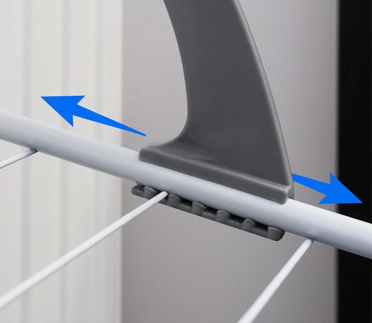 Vilde Drabužių džiovinimo stovas radiatoriui metalinis baltas sulankstomas 55x50,5 cm