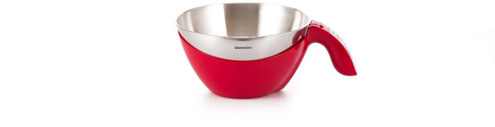 Daewoo DKS 45R virtuvinės svarstyklės, 5kg, matavimo tikslumas 1 g, automatinis nulio nustatymas, L
