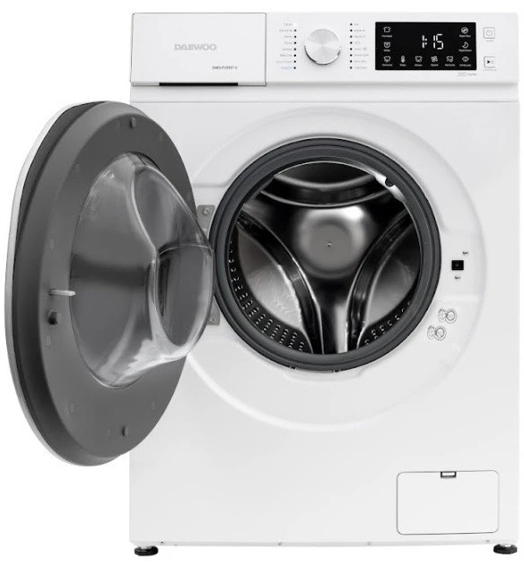 Daewoo“ skalbimo mašina DWD FV2021 5, 7kg, inverterinis variklis, 1200 aps./min., A-10 % klasė, 16