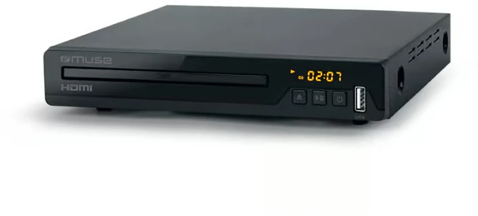 Vaizdo grotuvas DVD grotuvas Muse, HDMI, USB, juodas