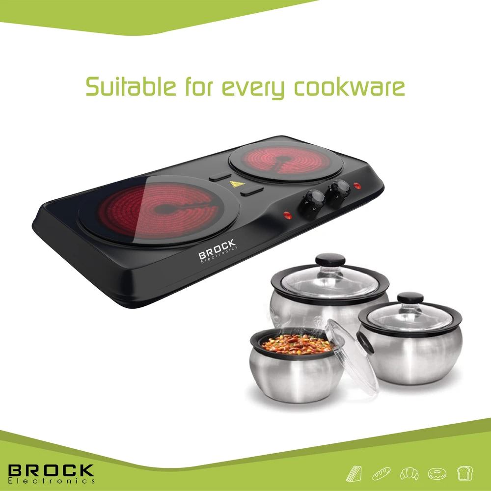 Infraraudonųjų spindulių viryklė Brock HPI 3002