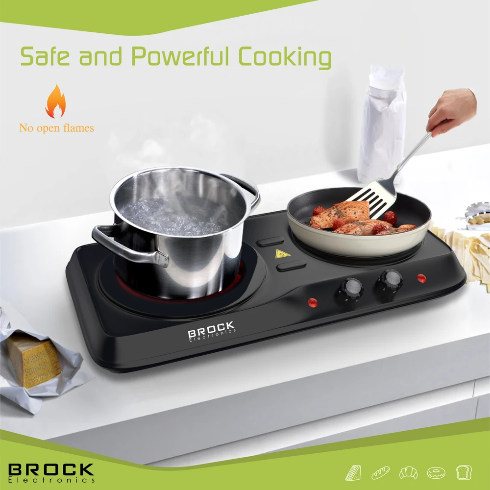 Infraraudonųjų spindulių viryklė Brock HPI 3002