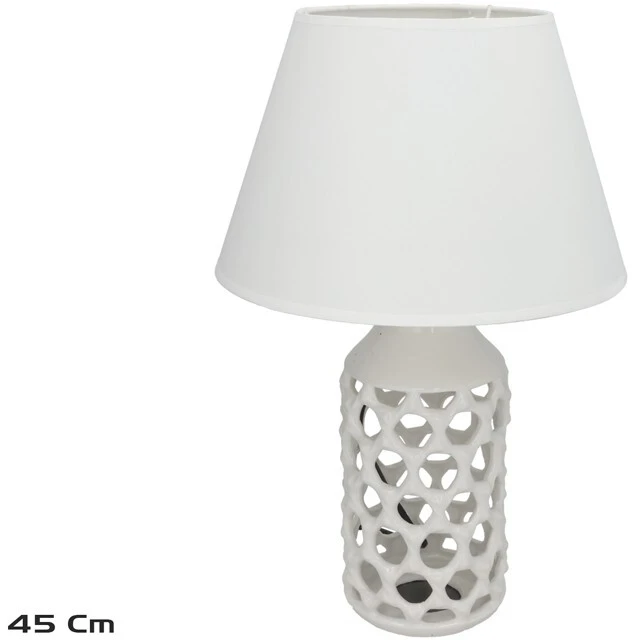 Keraminė lempa, 28.00 × 28.00 × 45.00 cm, DECORLIFE
