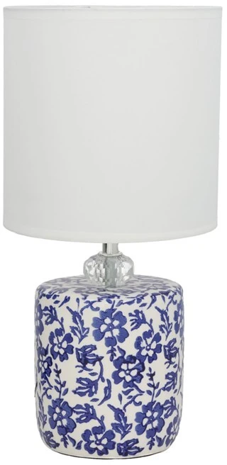Keraminė stalinė lempa, 17.00 × 17.00 × 35.00 cm, DECORLIFE