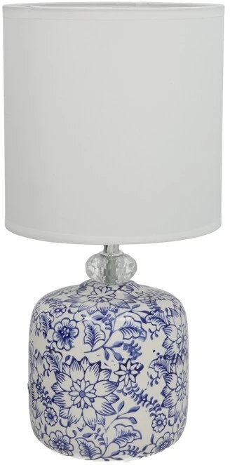 Keraminė stalinė lempa, 17.00 × 17.00 × 35.00 cm, DECORLIFE