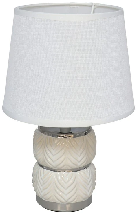 Keraminė stalinė lempa Oulu, 18.00 × 18.00 × 27.00 cm, DECORLIFE