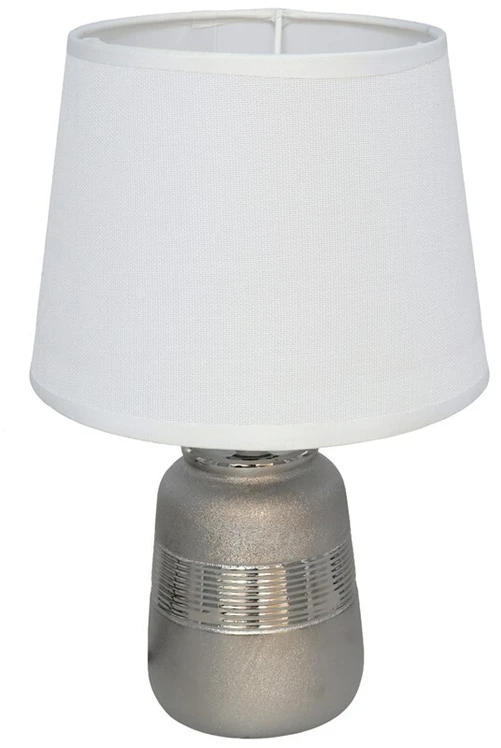 Keraminė stalinė lempa Rough, 18.00 × 18.00 × 28.00 cm, DECORLIFE