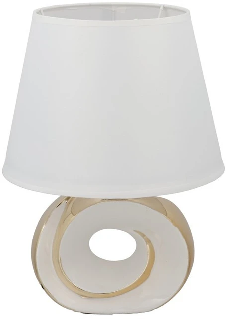 Keraminė stalinė lempa Stour, 23.00 × 23.00 × 30.50 cm, DECORLIFE