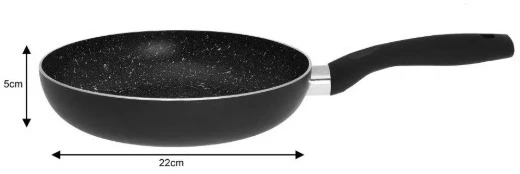 King Hoff KingHoff Marmo 22cm keptuvė