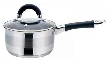 King Hoff Kaistuvas Puodas su dangčiu, plieno, skersmuo 14cm, 1l, kinghoff