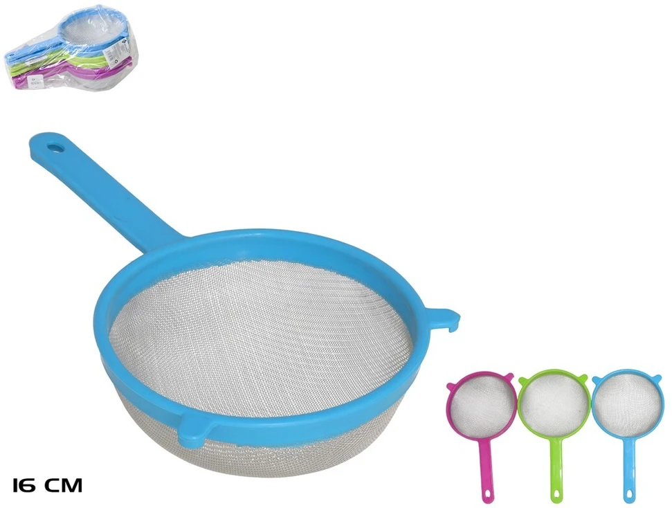 Kitchengo Be Prekinio Zenklo Sietelis-koštuvas su rankena, 13cm