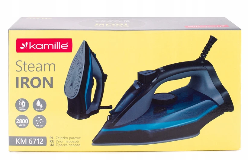 Lygintuvas, 2800W, mėlynas, 350ml 6712, KAMILLE