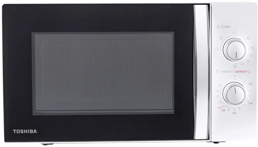 Toshiba MW-MG20P Stalviršis Kombinuota mikrobangų krosnelė 20 L 800 W Juoda, Balta