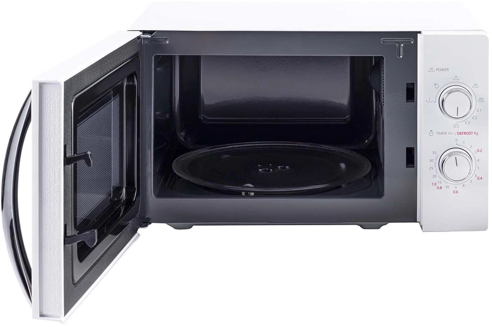 Toshiba MW-MG20P Stalviršis Kombinuota mikrobangų krosnelė 20 L 800 W Juoda, Balta