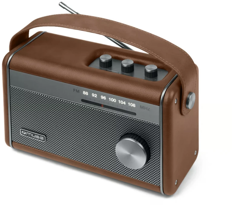 Nešiojamas FM radijas su Bluetooth, įkraunamas 1500mAh akumuliatorius, M 098 BR, MUSE