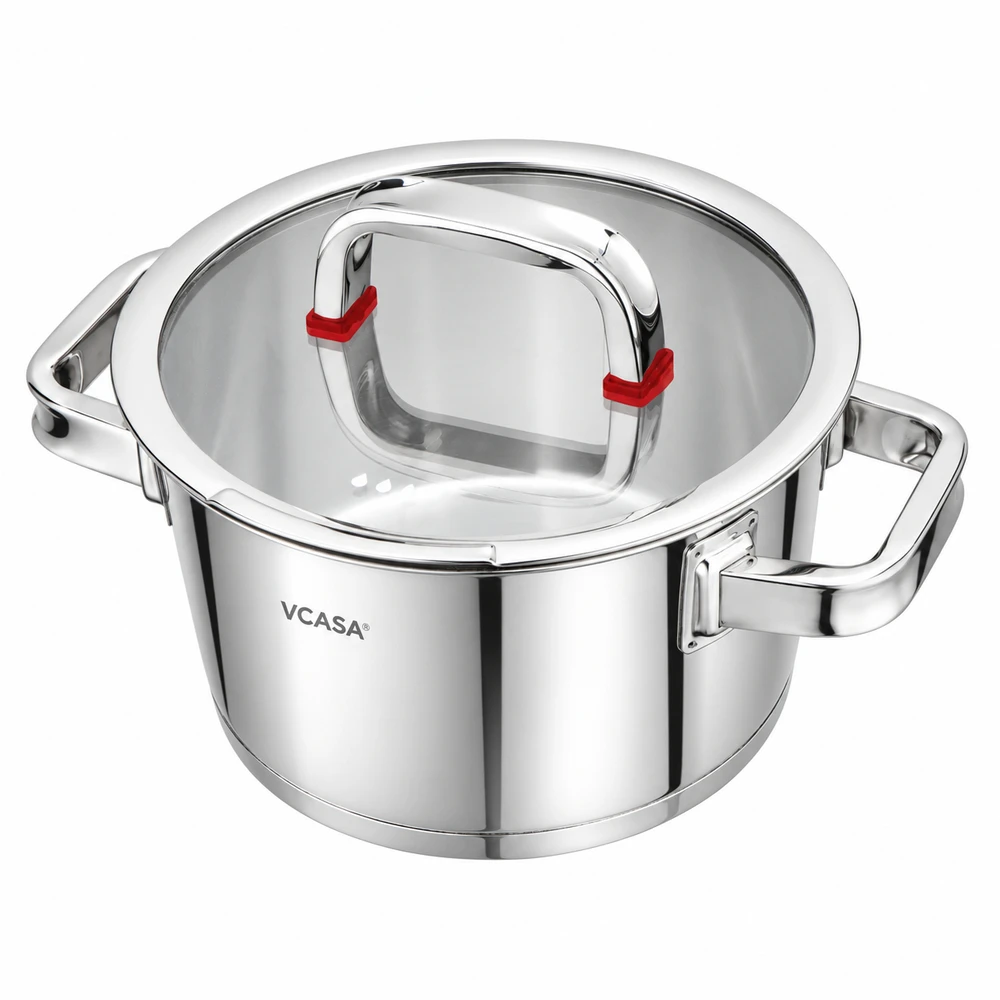 Puodas stal, śr.24cm 5,3l VCASA