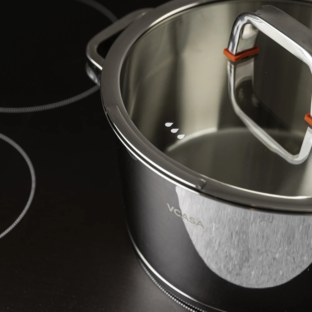 Puodas stal, śr.24cm 5,3l VCASA