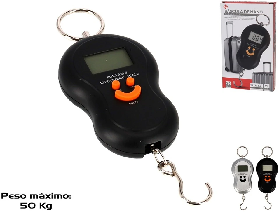 Gerimport Svarstyklės Elektroninės 50kg Bagažui
