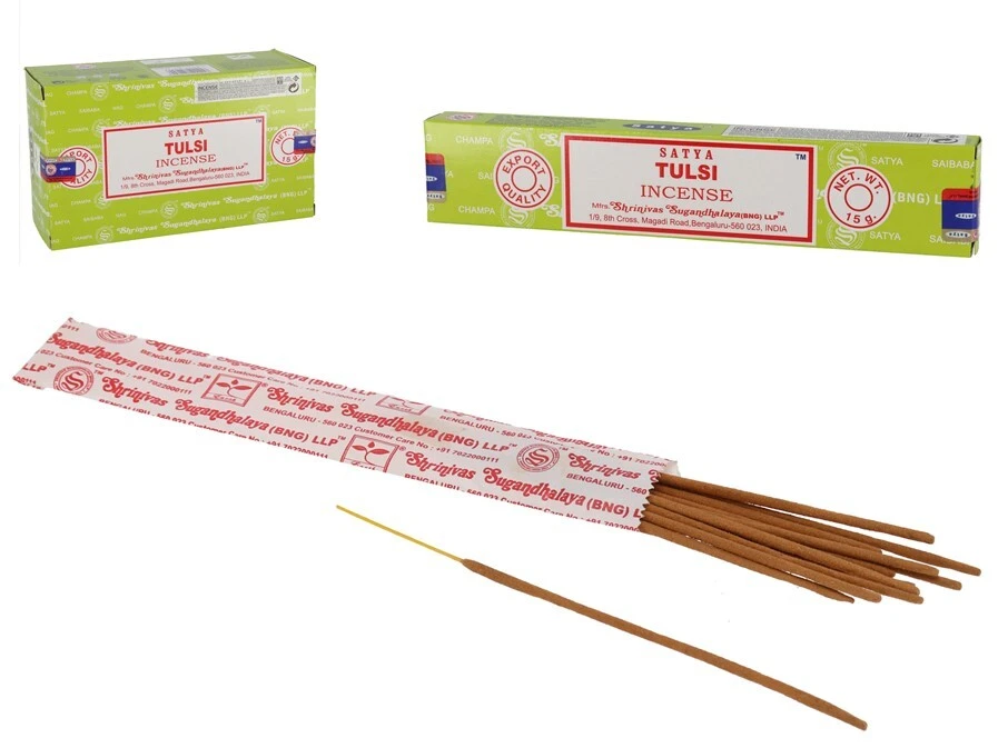 Smilkalų lazdelės Tulsi, Satya,15 g