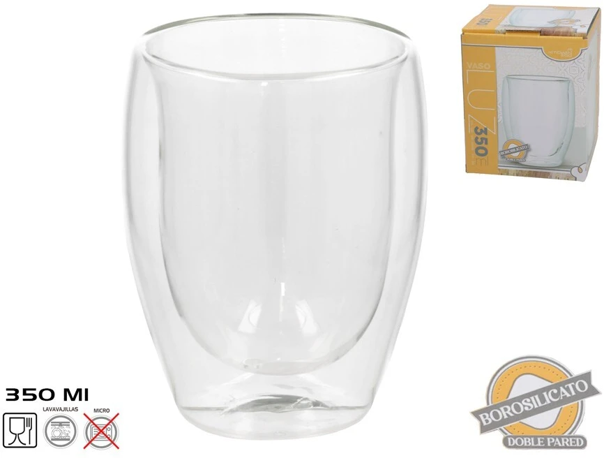 Stiklinė 350 ml, 11,5 x 9 x 9 cm, KITCHEN&GO