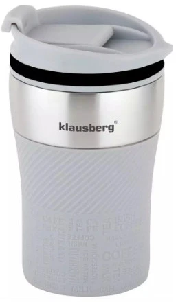 Termo puodelis, pilka, 280ml klausberg