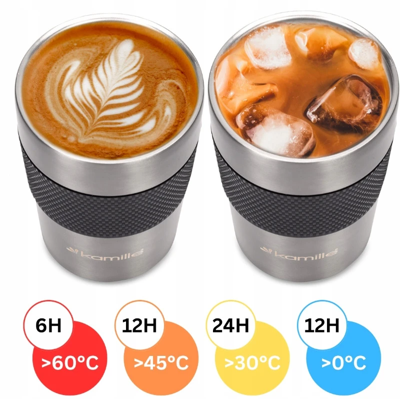 Termosinis puodelis 360 ml (tamsiai pilkas), 2150, KAMILLE