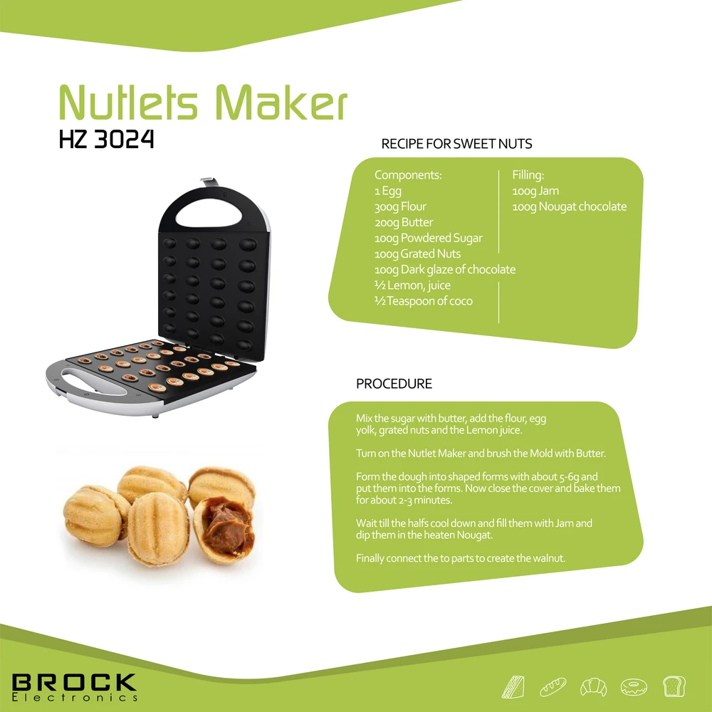 Elektrinė keptuvė Brock HZ 3024