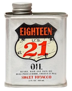 1821Manmade Aliejus barzdai, plaukams ir odai 18.21 Man Made Beard, Hair & Skin Oil Sweet Tobacco OIL2ST, 60 ml