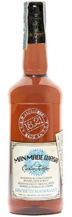 1821Manmade Daugiafunkcė priemonė vyrams 3 in 1: stiprinamasis šampūnas, kondicionierius ir kūno prausiklis viename 18.21 Man Made Wash Absolute Mahogany WSH3AMN, 100 ml