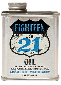 18.21 Man Made Oil Absolute Mahogany aliejus barzdai, plaukams ir odai, 60 ml