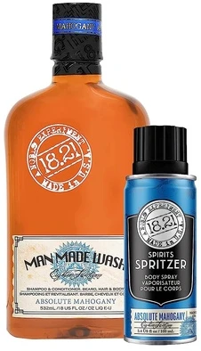 18.21 Man Made MAN MADE WASH 3 in 1 Šampūnas geliu absoliuti raudonmedžio spalva 532 ml
